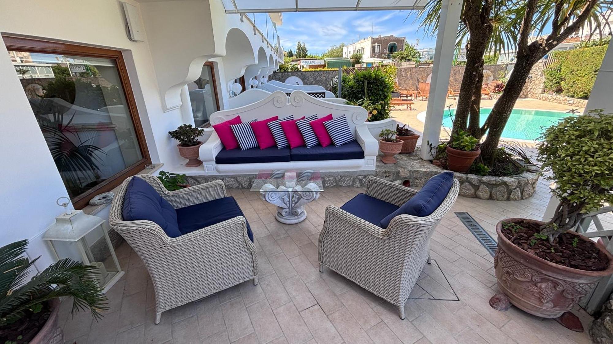 Capri Bougainville Anacapri  Eksteriør billede